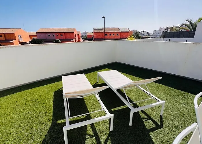 Casa Ibizkus - Rooftop - Sunset - Vue - Piscine La Oliva